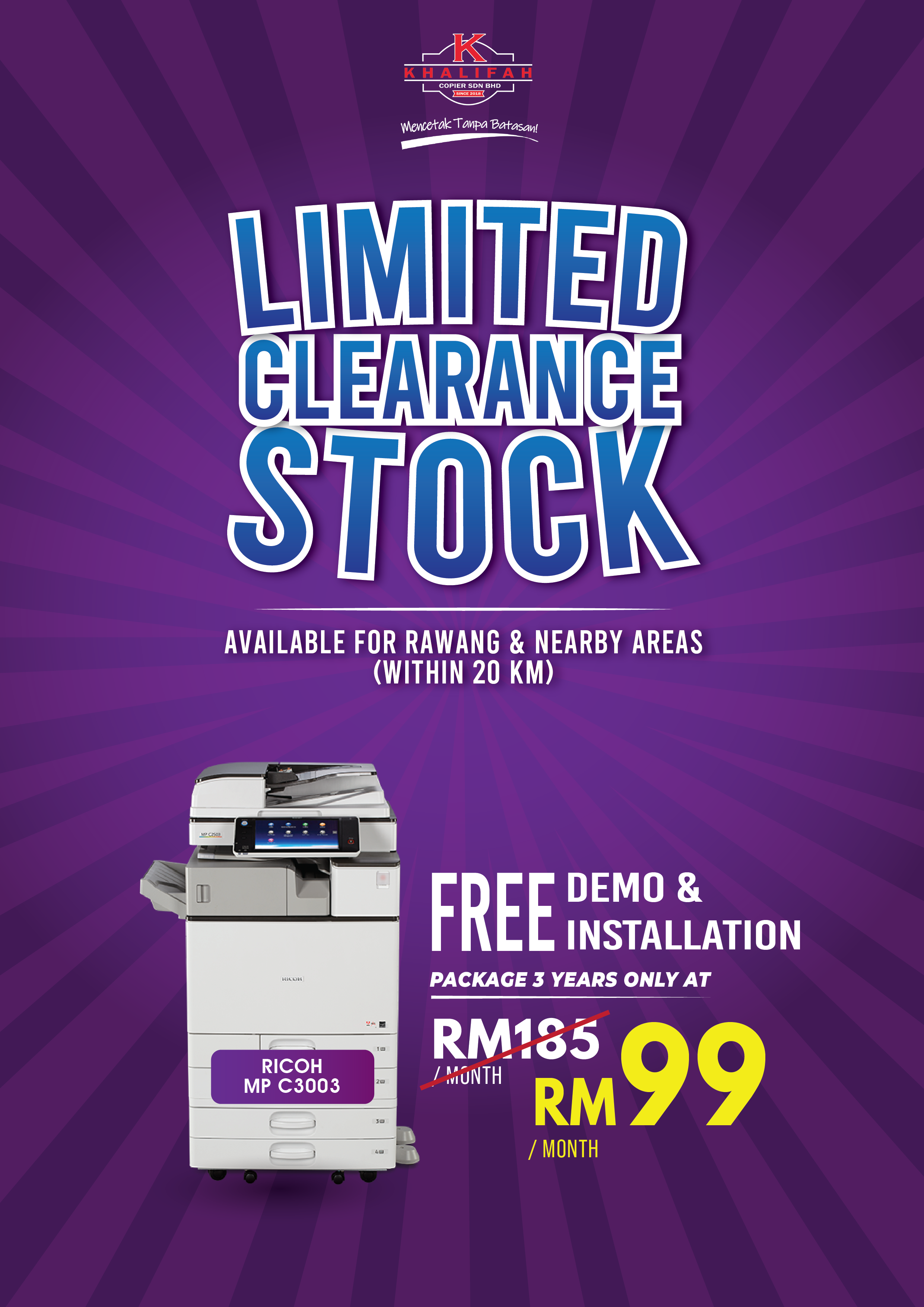 CLEARANCE STOCK 25-04